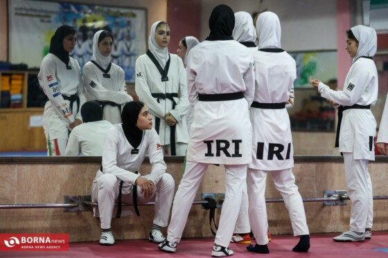 اردوی تیم ملی تکواندو دختران