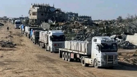 غزه نفس می‌کشد؛ ورود نخستین موج کمک‌ها پس از توافق ترامپ و حماس