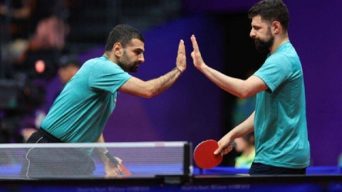 تنیس روی میز ایران جهانی شد؛ تقابل با چین در یک چهارم نهایی آسیا