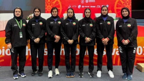 تنیس روی میز قهرمانی آسیا؛ جهانی شدن بانوان ایران با برتری مقابل قزاقستان