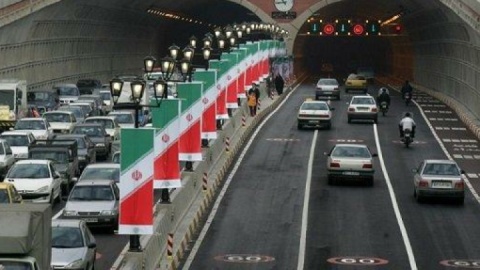 هر دو مسیر تونل توحید امشب مسدود است