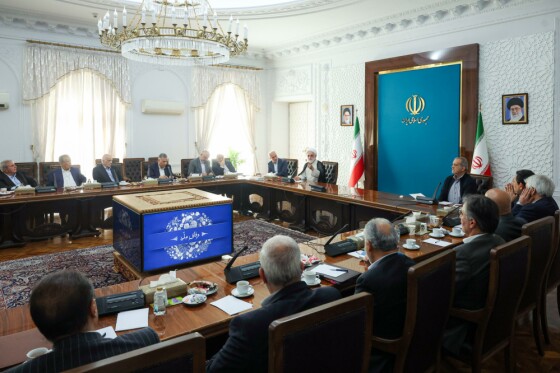 جلسه جمعی از اعضای کارآفرینان ایران با روسای قوای مجریه و قضاییه