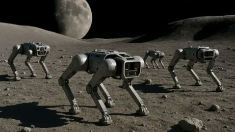 چینی‌ها سگ‌های روباتیک به ماه می‌فرستند