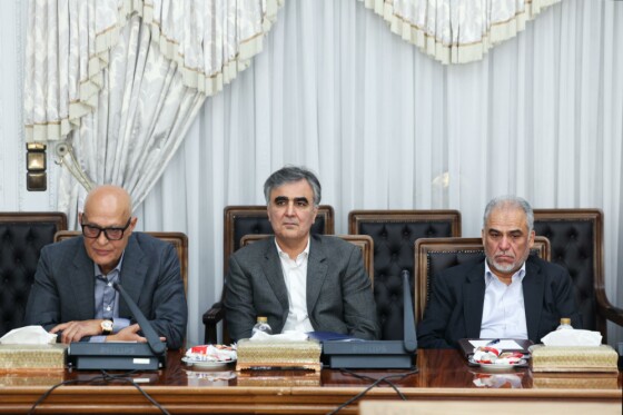 جلسه جمعی از اعضای کارآفرینان ایران با روسای قوای مجریه و قضاییه