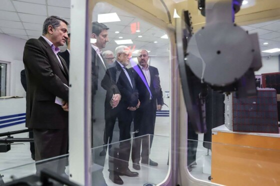 بازدید معاون اول رئیسجمهور از پژوهشگاه فضایی ایران