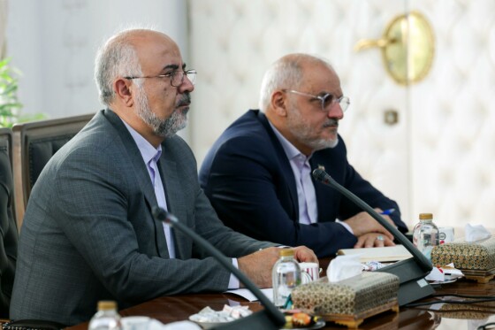 جلسه جمعی از اعضای کارآفرینان ایران با روسای قوای مجریه و قضاییه