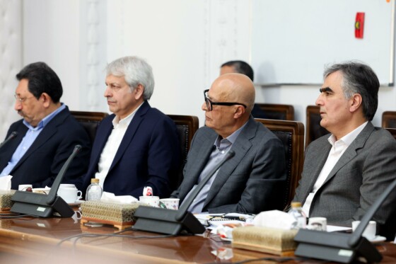 جلسه جمعی از اعضای کارآفرینان ایران با روسای قوای مجریه و قضاییه