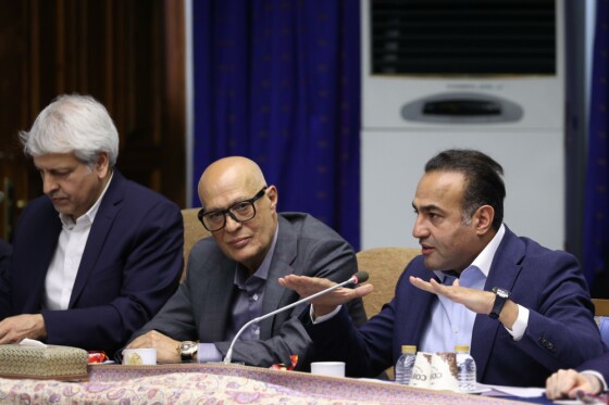 جلسه دکتر مسعود پزشکیان با جمعی از اعضای مجمع کارآفرینان ایران