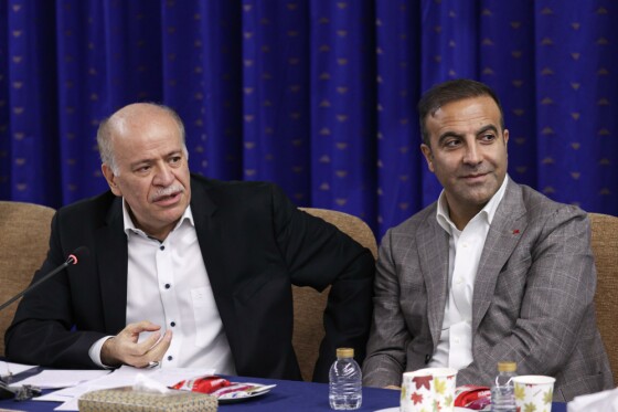 جلسه دکتر مسعود پزشکیان با جمعی از اعضای مجمع کارآفرینان ایران