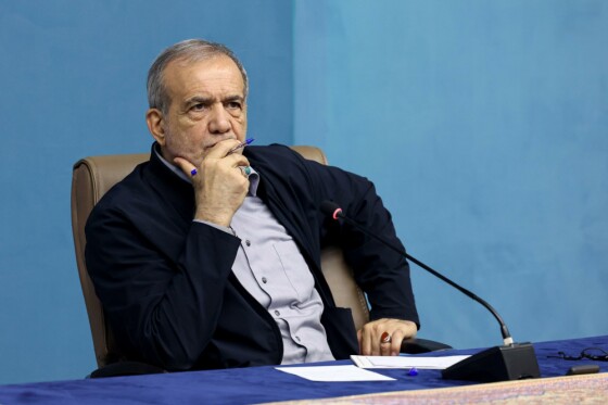 جلسه دکتر مسعود پزشکیان با جمعی از اعضای مجمع کارآفرینان ایران