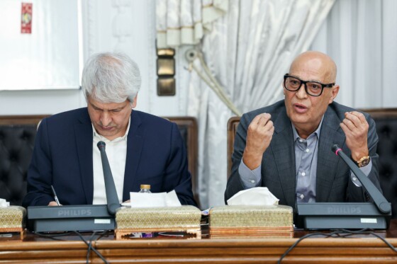 جلسه جمعی از اعضای کارآفرینان ایران با روسای قوای مجریه و قضاییه