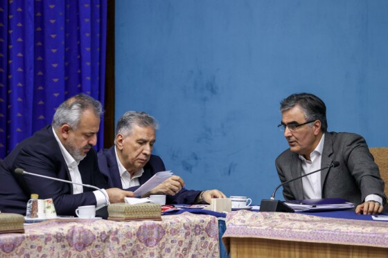 جلسه دکتر مسعود پزشکیان با جمعی از اعضای مجمع کارآفرینان ایران