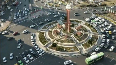 میدان صادقیه برچیده می‌شود