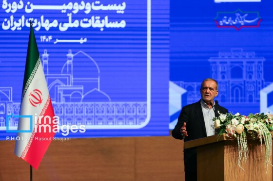 افتتاحیه مسابقات ملی مهارت ایران با حضور رئیس جمهور