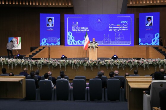 افتتاحیه مسابقات ملی مهارت ایران با حضور رئیس جمهور