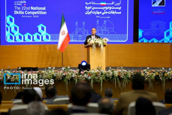 افتتاحیه مسابقات ملی مهارت ایران با حضور رئیس جمهور
