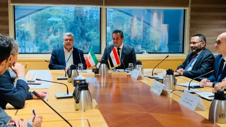 گسترش همکاری‌های دوجانبه در حوزه سلامت، محور دیدار وزرای بهداشت ایران و مصر