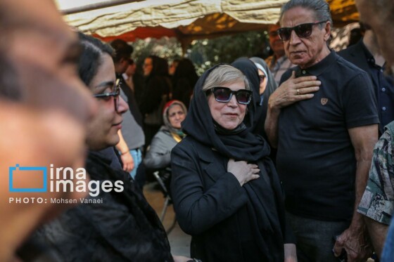 تشییع پیکر «سعید مظفری»