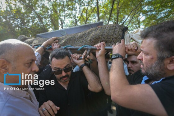 تشییع پیکر «سعید مظفری»