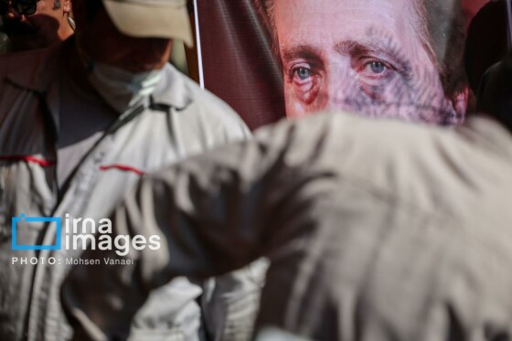 تشییع پیکر «سعید مظفری»