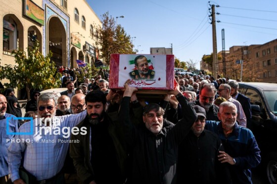 تشییع پیکر سردار «علیرضا افشار»