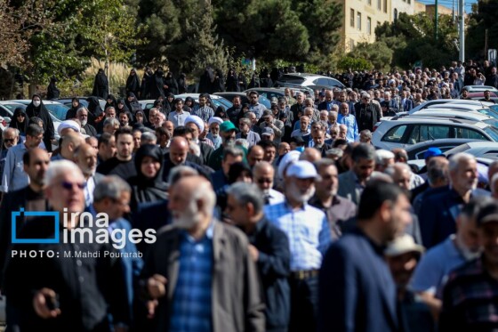 تشییع پیکر سردار «علیرضا افشار»