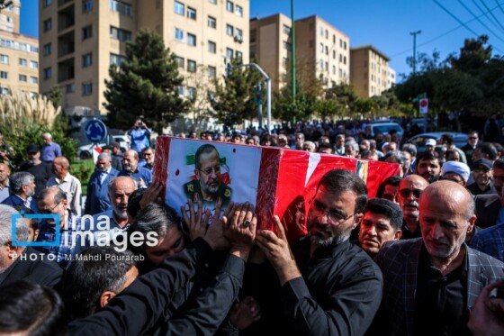 تشییع پیکر سردار «علیرضا افشار»