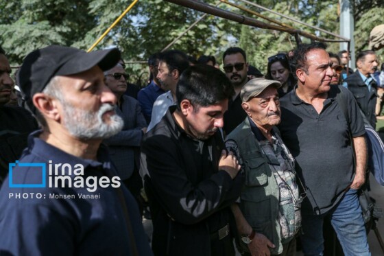 تشییع پیکر «سعید مظفری»