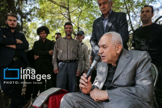 تشییع پیکر «سعید مظفری»