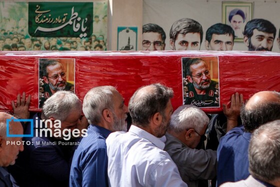 تشییع پیکر سردار «علیرضا افشار»