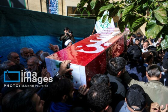 تشییع پیکر سردار «علیرضا افشار»