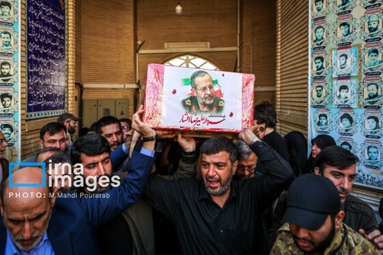 تشییع پیکر سردار «علیرضا افشار»