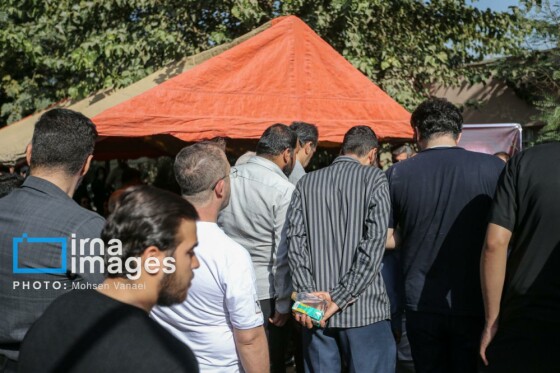 تشییع پیکر «سعید مظفری»