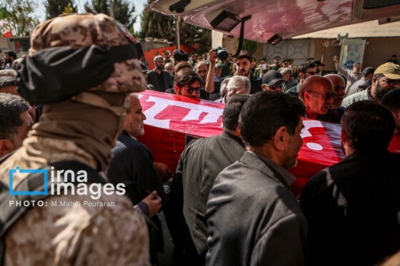 تشییع پیکر سردار «علیرضا افشار»