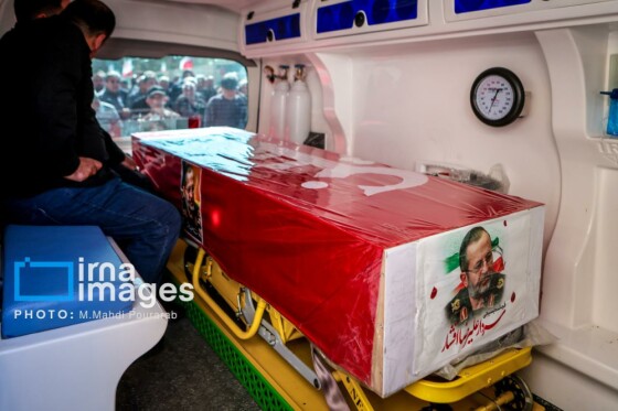 تشییع پیکر سردار «علیرضا افشار»