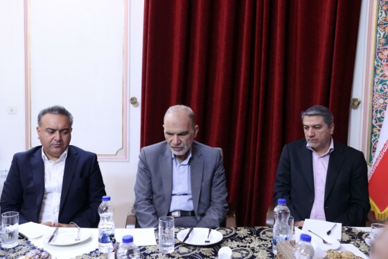 دیدار جمعی از کارآفرینان و صنعتگران استان یزد با معاون اول رئیس جمهور