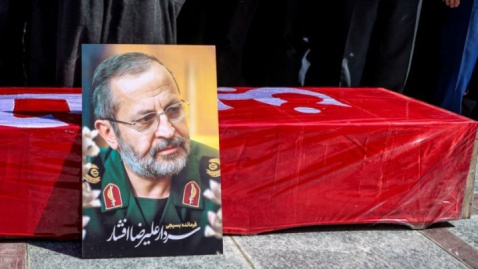 گزارش تصویری/ تشییع پیکر سردار «علیرضا افشار»