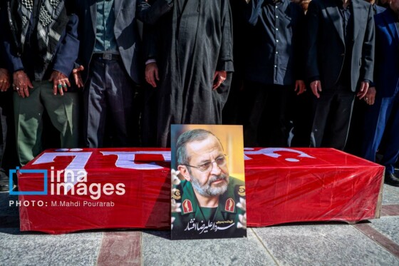 تشییع پیکر سردار «علیرضا افشار»