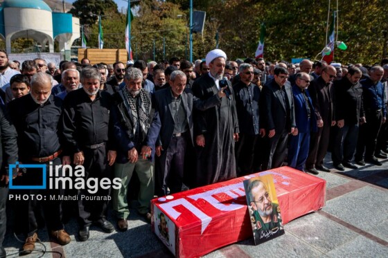 تشییع پیکر سردار «علیرضا افشار»