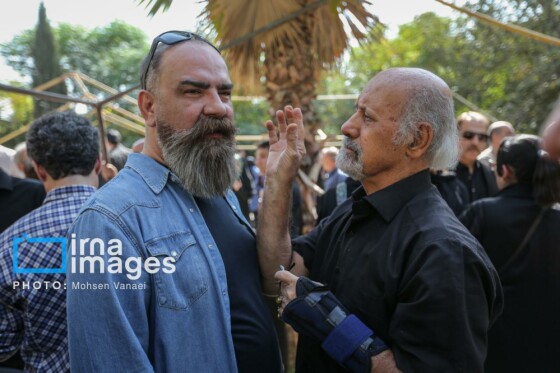 تشییع پیکر «سعید مظفری»