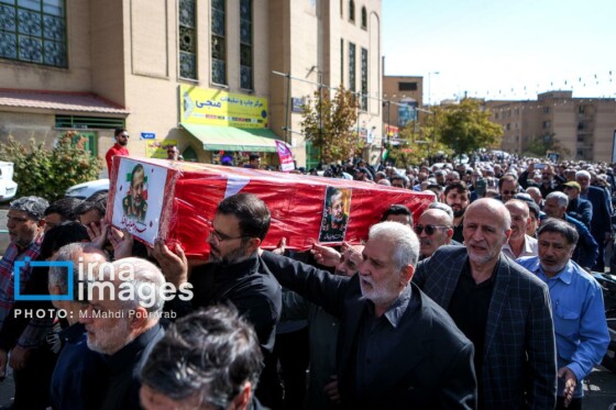 تشییع پیکر سردار «علیرضا افشار»