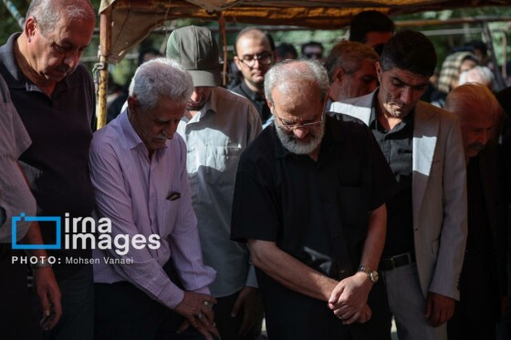 تشییع پیکر «سعید مظفری»