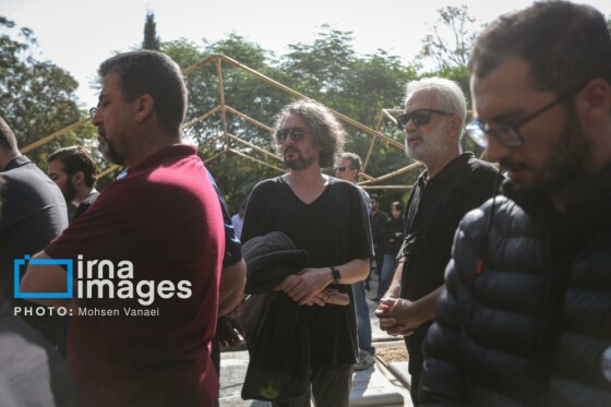 تشییع پیکر «سعید مظفری»