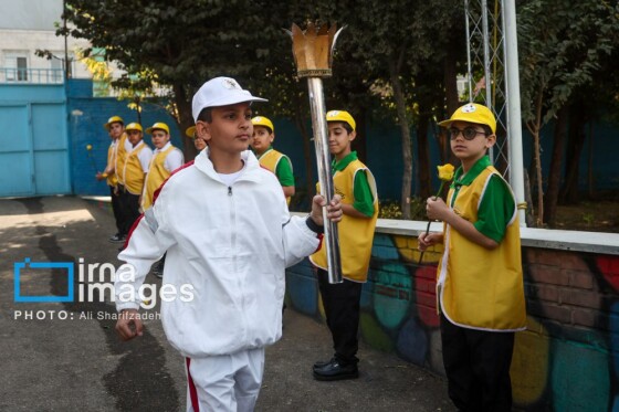 فتتاح المپیاد ورزشی درون مدرسهای
