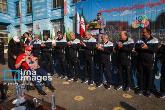 فتتاح المپیاد ورزشی درون مدرسهای