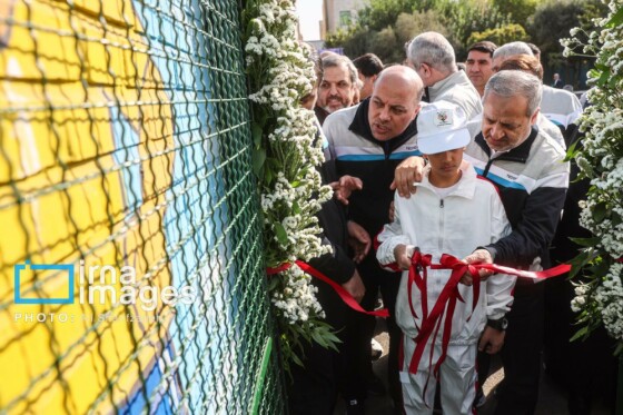 فتتاح المپیاد ورزشی درون مدرسه‌ای