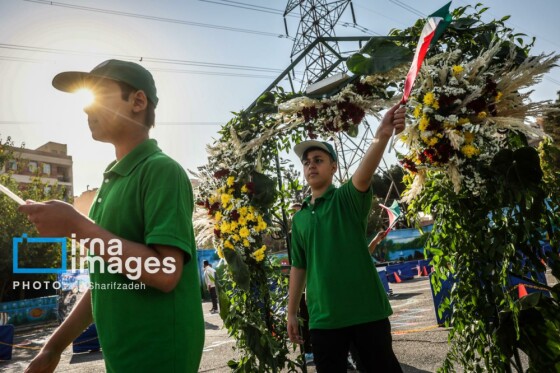 فتتاح المپیاد ورزشی درون مدرسه‌ای