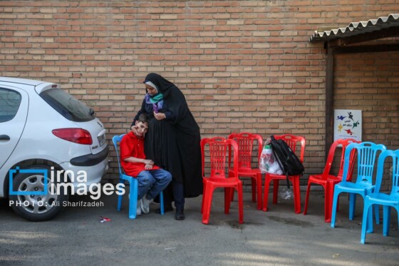 فتتاح المپیاد ورزشی درون مدرسه‌ای