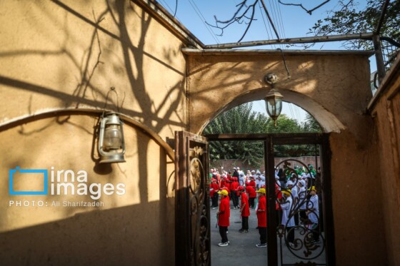 فتتاح المپیاد ورزشی درون مدرسه‌ای