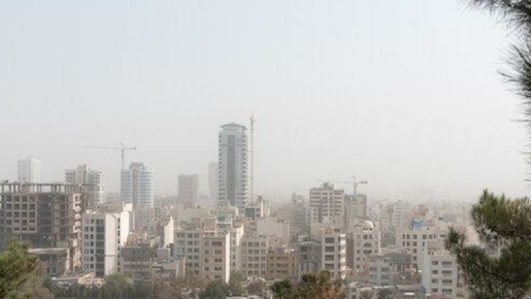 هوای تهران در مرز آلودگی است